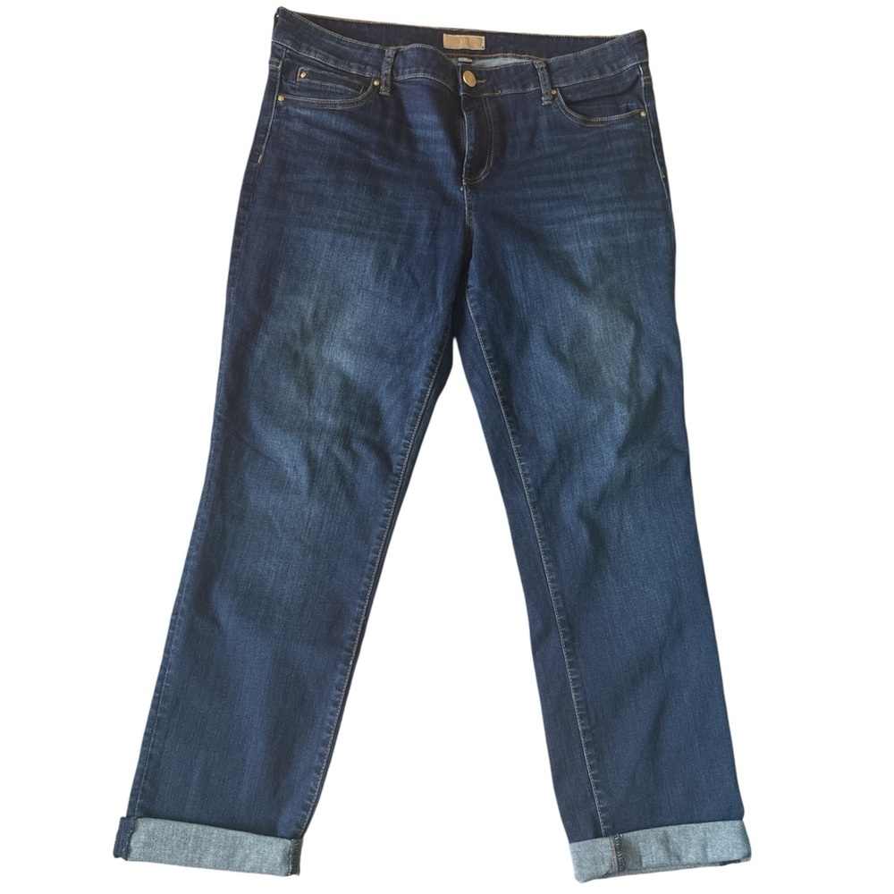 Kut from the Kloth Catherine Boyfriend jeans size 14 EUC D0064